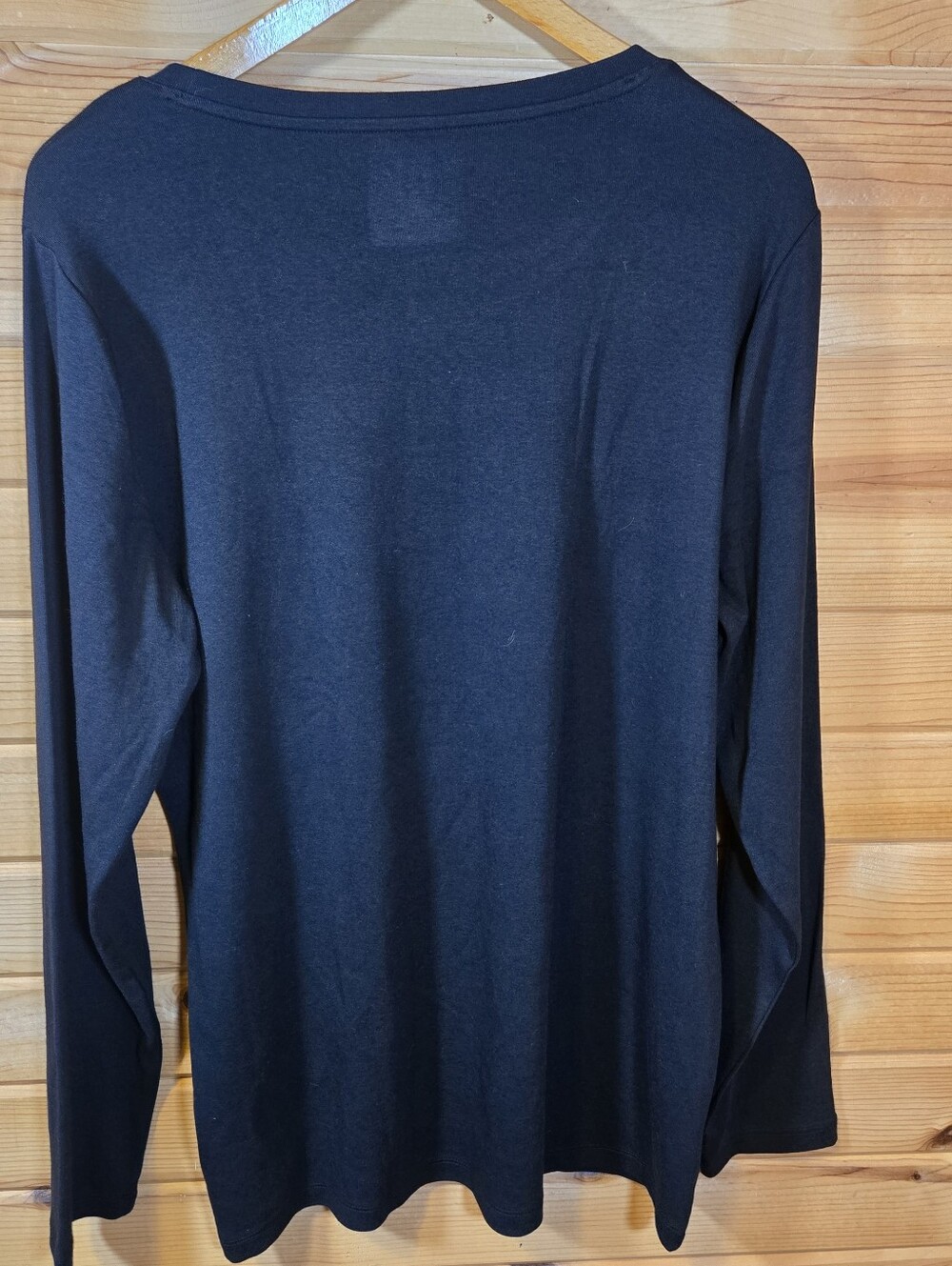 NWT GAP Modern Tee Bundle of 2 Women's XXL 2XL Black Gray Long Sleeve Basics Top - Picture 6 of 7
